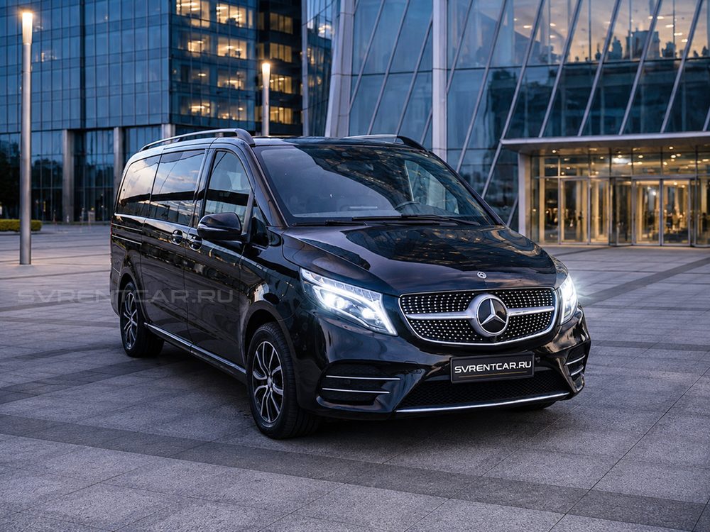 Mercedes V-class от 2019 с капитанскими сидениями