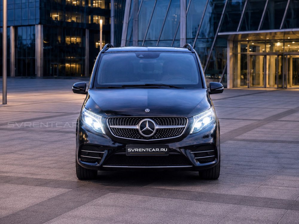 Mercedes V-class от 2019 с капитанскими сидениями