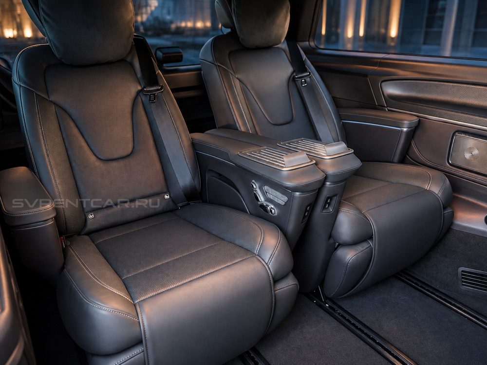 Mercedes V-class от 2019 с капитанскими сидениями