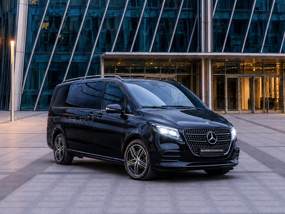 Mercedes V-class 2023 с капитанскими сидениями