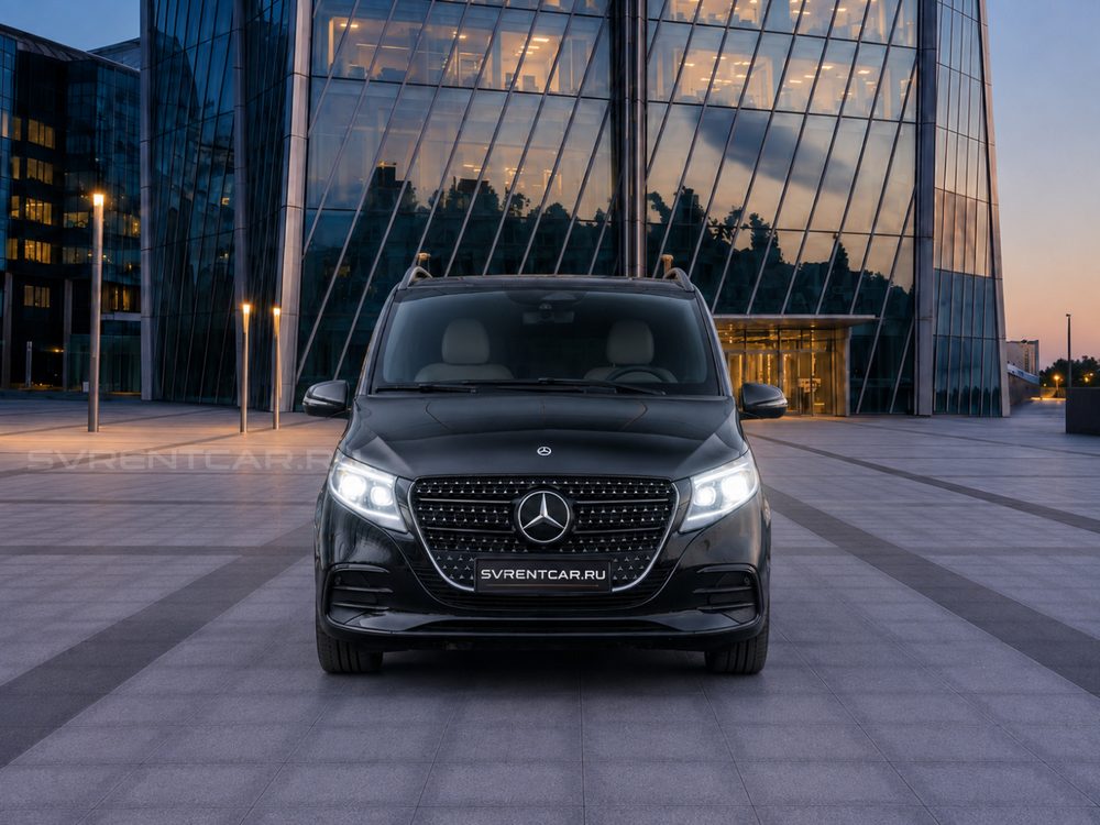 Mercedes V-class 2023 с капитанскими сидениями