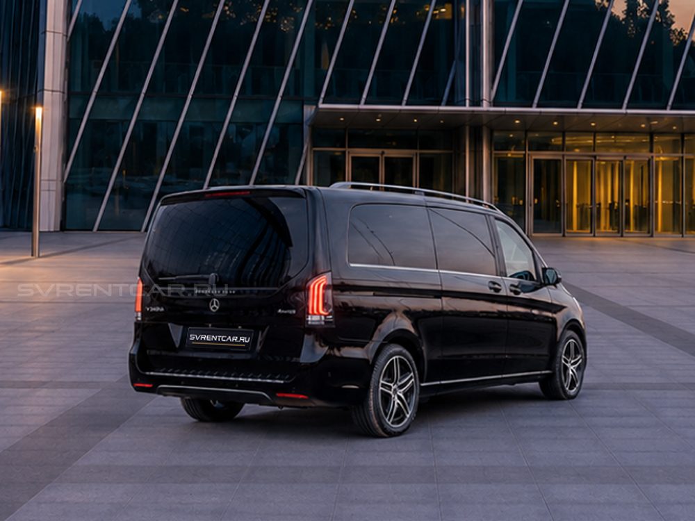 Mercedes V-class 2023 с капитанскими сидениями